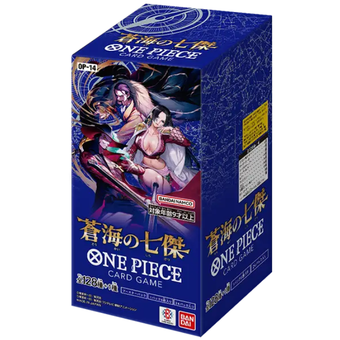 One Piece - OP14 The Azure Sea's Seven Display - JP